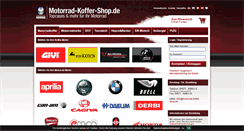 Desktop Screenshot of motorrad-koffer-shop.de